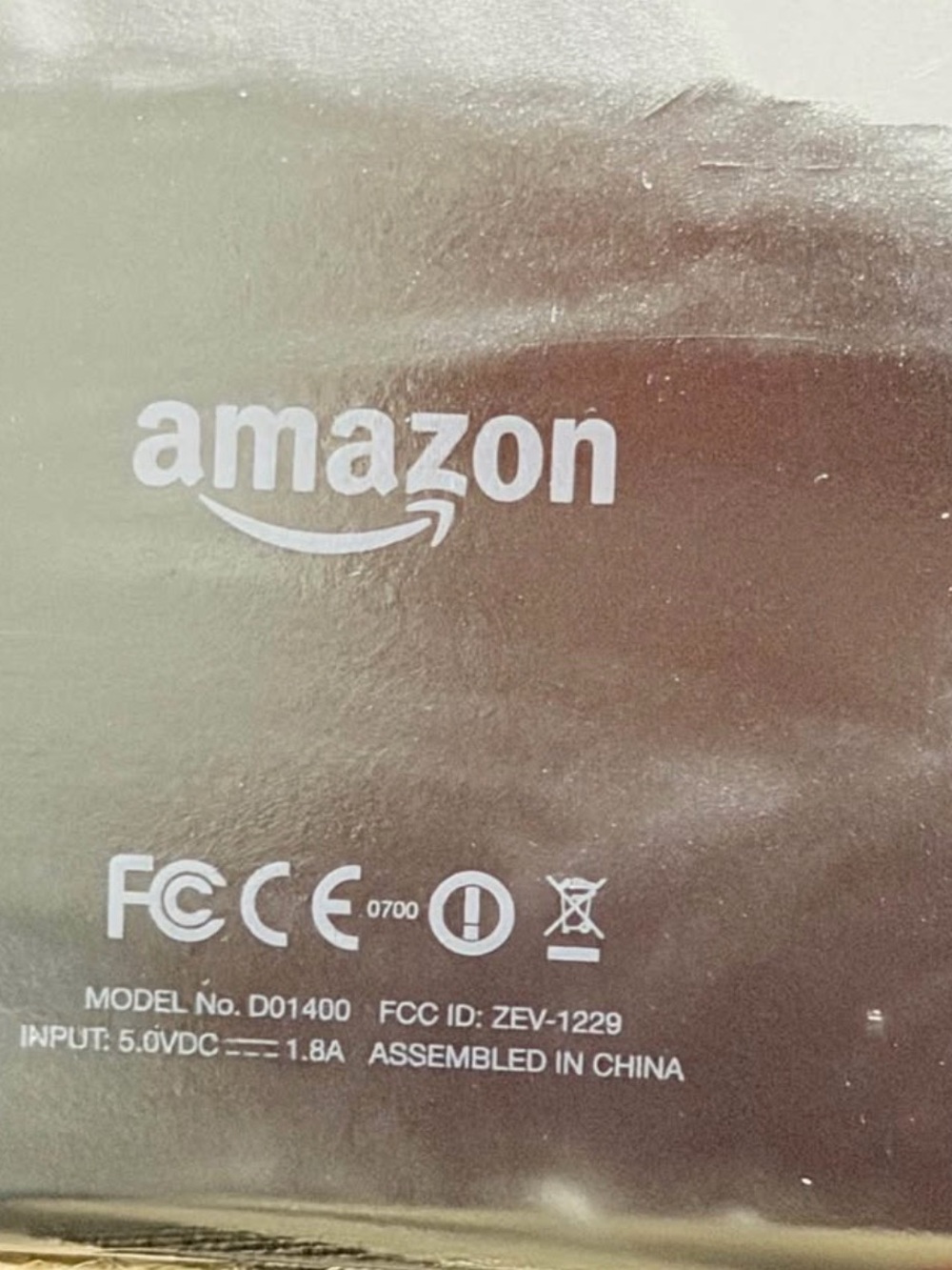 Amazon Kindle D01400 Fire
1st Generation eReader Tablet
8GB Black - Picture 3 of 3